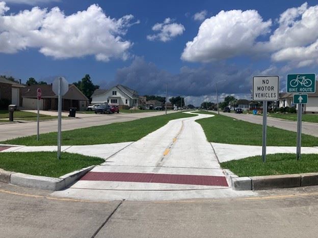 Jean Lafitte Trail Looking South