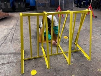 Sample Large Bicycle Rack 