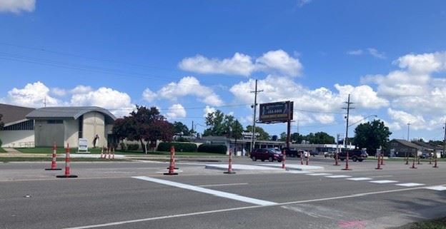 Paris Road Crossing Improvements at Prompt Succor Church and School in Chalmette